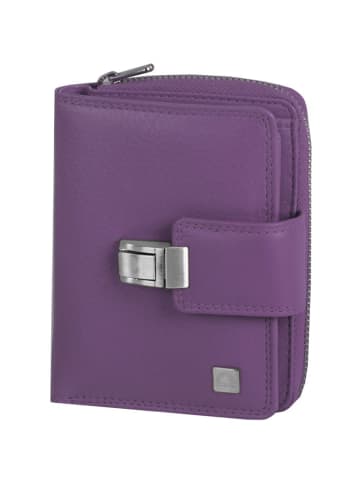 Greenburry Spongy Geldbörse Leder 9,5 cm in purple