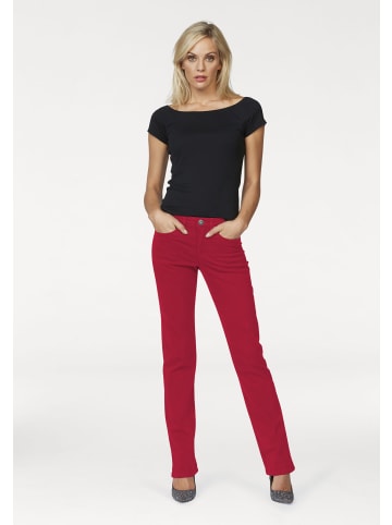 ARIZONA Gerade Jeans in redrot