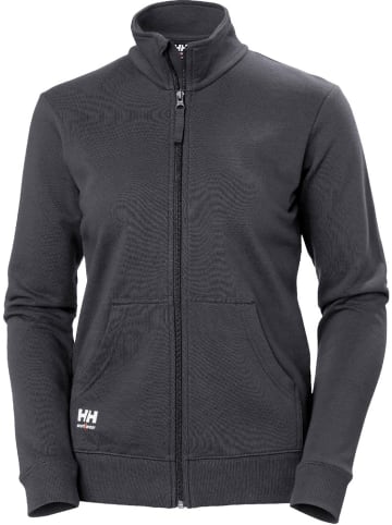 Helly Hansen Pullover "Classic Zip Sweatshirt" in Grau