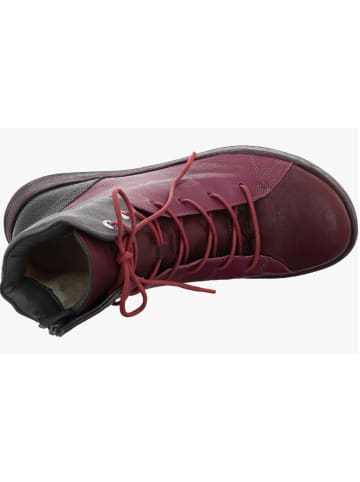 Think! Schnür-Stiefeletten für Damen in bordeaux