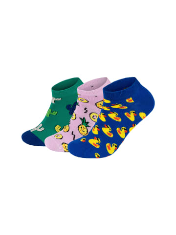 Happy Socks Socken 3-Pack Low Rubber Duck-Cactus-Pineapple Socks in multi_coloured