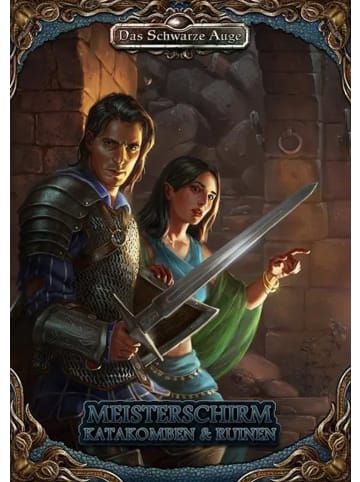 Ulisses Spiel & Medien DSA5 Meisterschirm Katakomben & Ruinen