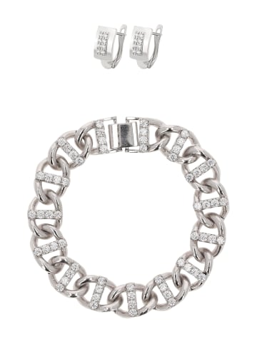 faina Women Jewelry Set in silver