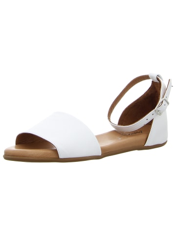 Andrea Conti Riemchensandalette in weiss
