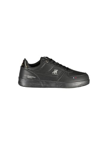 U.S. Polo Schwarz Herren Sneaker aus Polyurethan