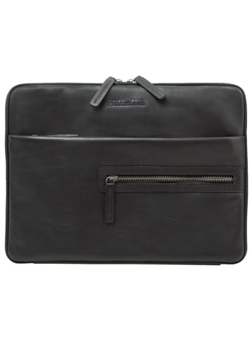 Pride and Soul Terra Schreibmappe Leder 34 cm in schwarz