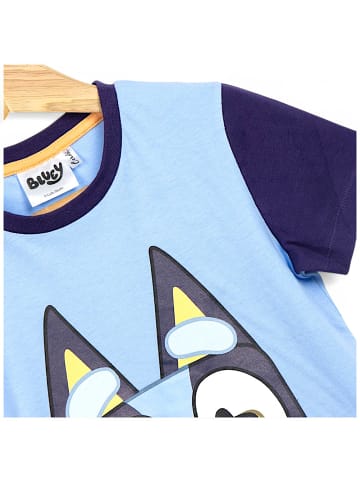 Cerda 2tlg.Outfit T-Shirt & Shorts Bluey in Blau