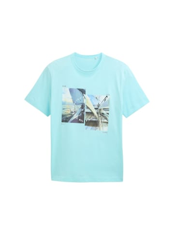 Tom Tailor Rundhals T-Shirt für Herren in uni