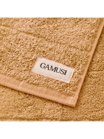 GAMUSI Handtuchset "Terry" in Terrakotta