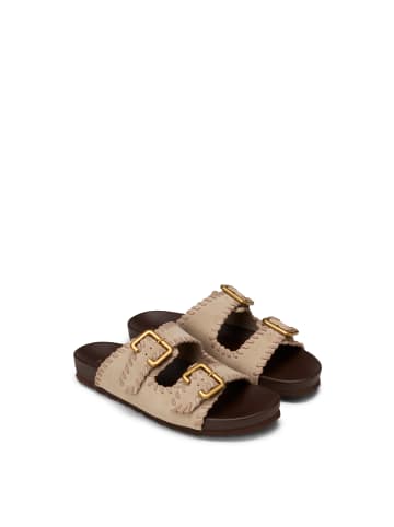 Marc O'Polo Pantolette Model Floria in Dusty Sand