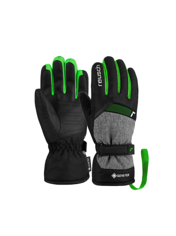 Reusch Fingerhandschuhe Flash GORE-TEX Junior in 7679 blck/blck mel/neon green