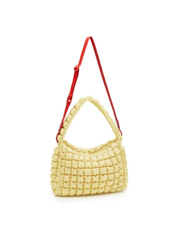 Les Visionnaires Unio Hobo Schultertasche 47 cm yellow