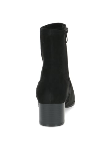 Caprice Stiefel in black stretch