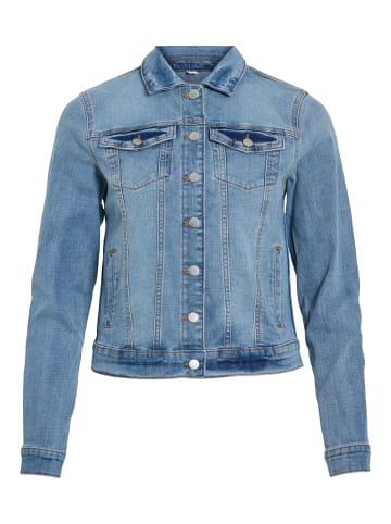 Vila Jeansjacke in Light Blue Denim
