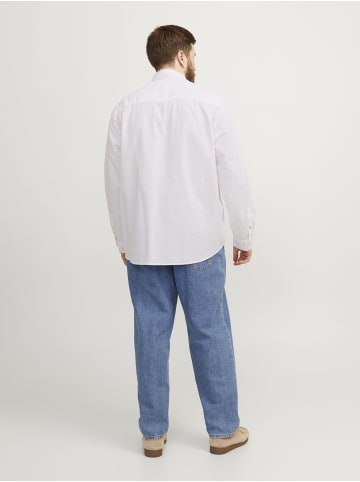 JACK & JONES PLUS Freizeithemd in White