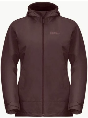 Jack Wolfskin 3 in 1 Funktionsjacke MOONRISE 3IN1 JKT W in Rot