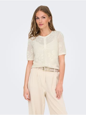 ONLY Strickjacke in Egret