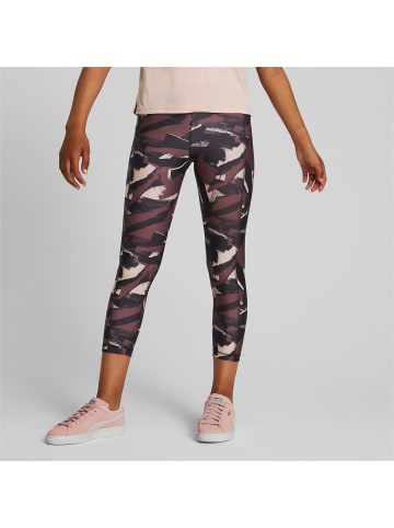 Puma Bodywear MODERN SPORTS AOP 7/8 TIGHTS in Pflaume