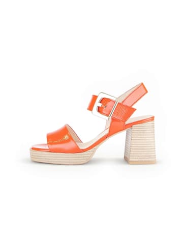 Gabor Fashion Plateau Sandalen in orange