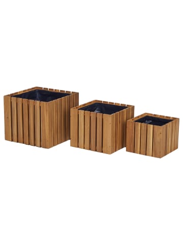 Butlers Pflanztopf-Set NEW GARDENING 3-tlg. in Braun