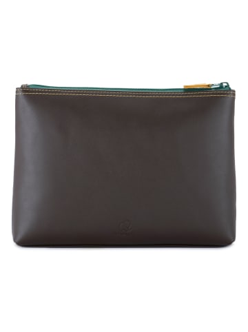 MYWALIT Kosmetiktasche Leder 21 cm in bosco