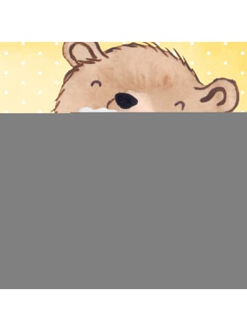 Mr. & Mrs. Panda Zierkissen Stinktier Blume ohne Spruch in Weiß