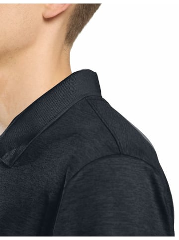 Jack Wolfskin Poloshirt für Herren in Schwarz