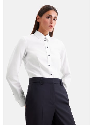 Seidensticker Klassische Bluse Regular in Weiß