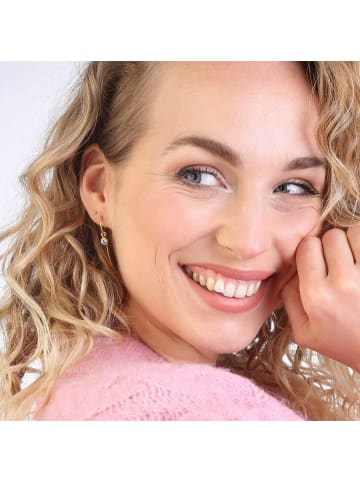 Lucardi 925 Silber Ohrringe "Monat November"