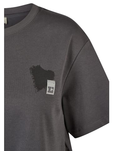LeComte T-Shirt mit Spitze in Platin