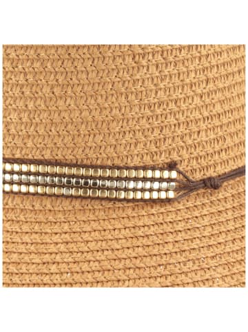 BREITER Strohhut in beige