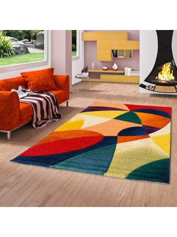 Pergamon Teppich Maui Modern in bunt