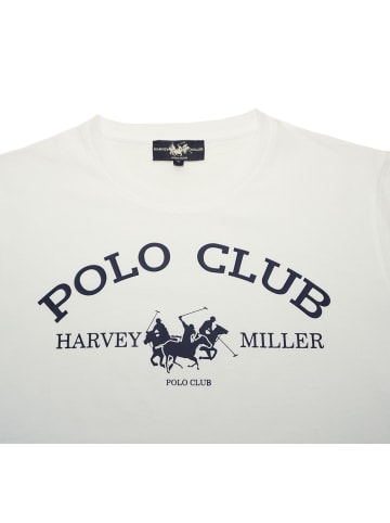 HARVEY MILLER POLO CLUB Shirt 'Polo Club' in weiß