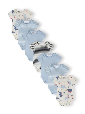 Minoti 7-er Pack Bodys 28BABYPACK27 in hellblau