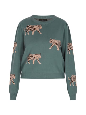 faina Pullover in Dunkelgrün