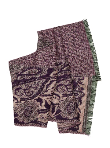 collezione alessandro Winterschal " Paisley " in lila