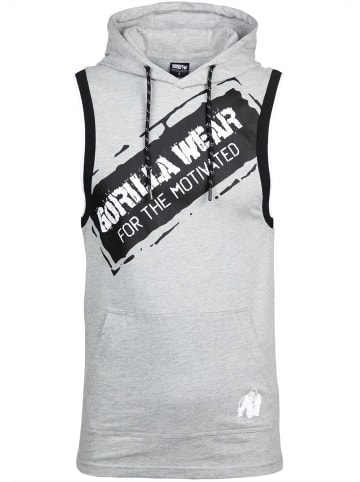 Gorilla Wear Loretto Tank-Top mit Kapuze - Beige