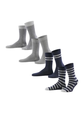 DIM Basicsocken ECOFashion in grau, blau