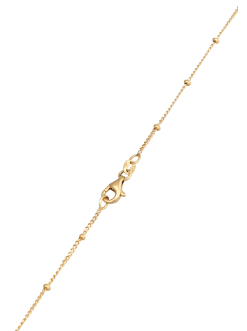 Elli Halskette 925 Sterling Silber Ornament, Münze, Sonne in Gold