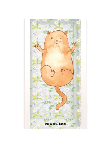 Mr. & Mrs. Panda Wohnzimmer Laterne Katze Umarmen ohne Spruch in Transparent