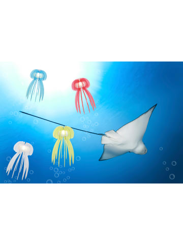 näve LED Tischleuchte "JELLYFISH" in türkis - EEK G