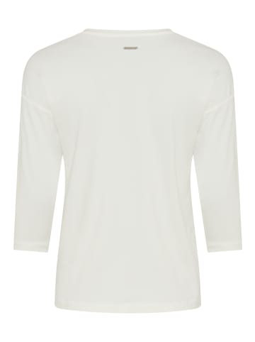 Laura Scott 3/4-Arm-Shirt in weiß-blau