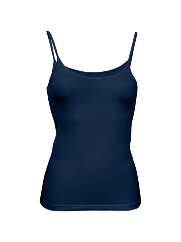 Erwin Müller Baumwolle, Single-Jersey Unterhemd 2er-Pack in marine