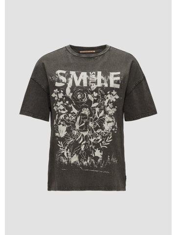 QS T-Shirt in 96D0_anthrazit