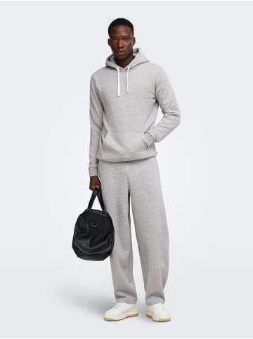 ONLY & SONS 2er-Pack Sweat-Set in Light Grey Melange
