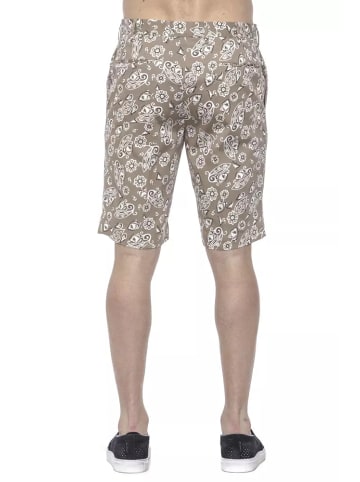 PT TORINO Beige Baumwolle Herren Bermuda Shorts