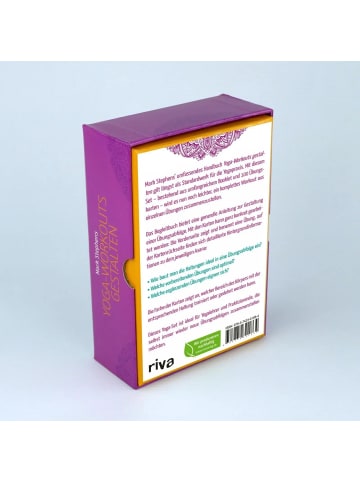 riva Yoga-Workouts gestalten - Kartenset | Die Box mit Buch und 100 Übungskarten