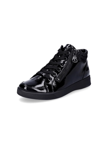 ara Sneaker in schwarz Lack