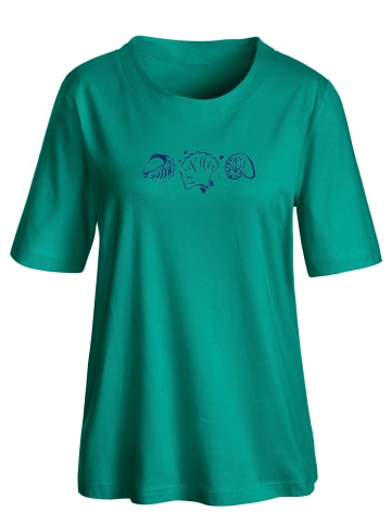 WITT WEIDEN Kurzarmshirt in smaragd