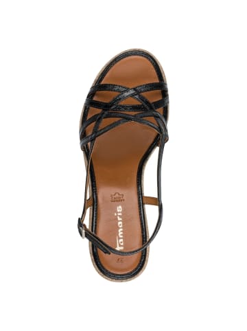 Tamaris Sandalette in BLACK